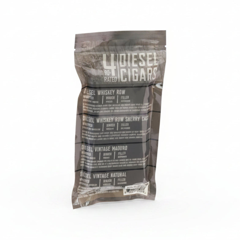 Diesel 90+ Rated Fresh Pack 4-Cigar Sampler