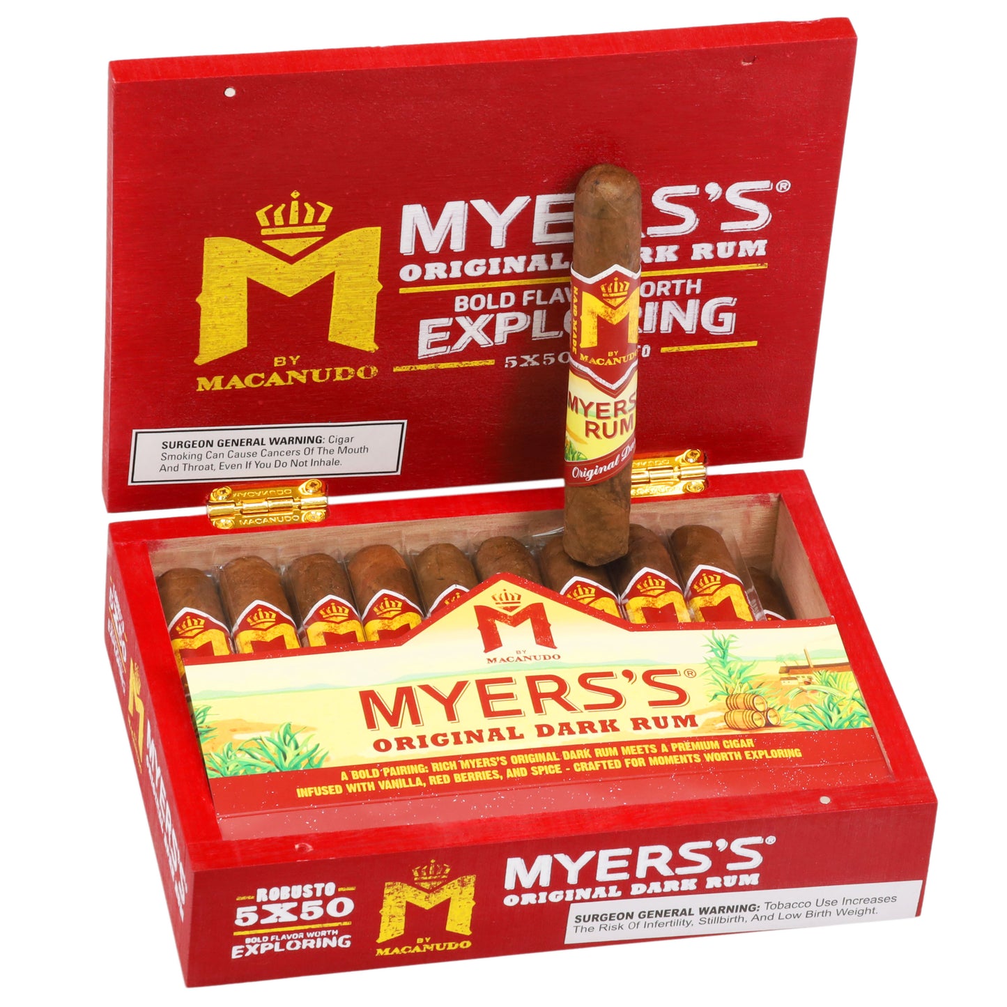M by Macanudo Myers’s Rum Robusto