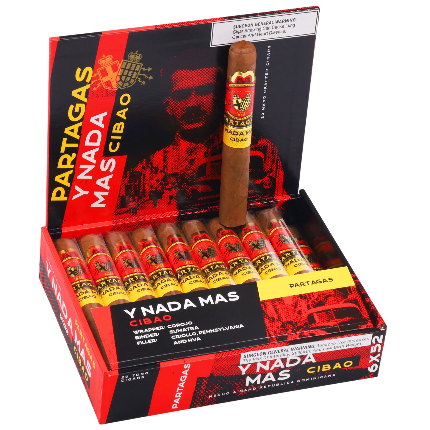 Partagas y Nada Más Cibao Toro