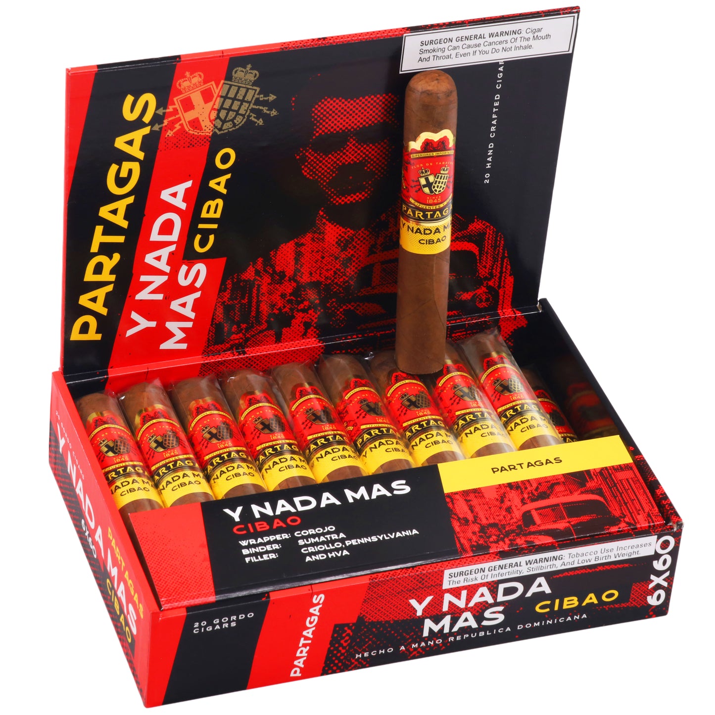 Partagas y Nada Más Cibao Gordo