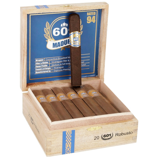 Espinosa 601 Blue Label Maduro Robusto