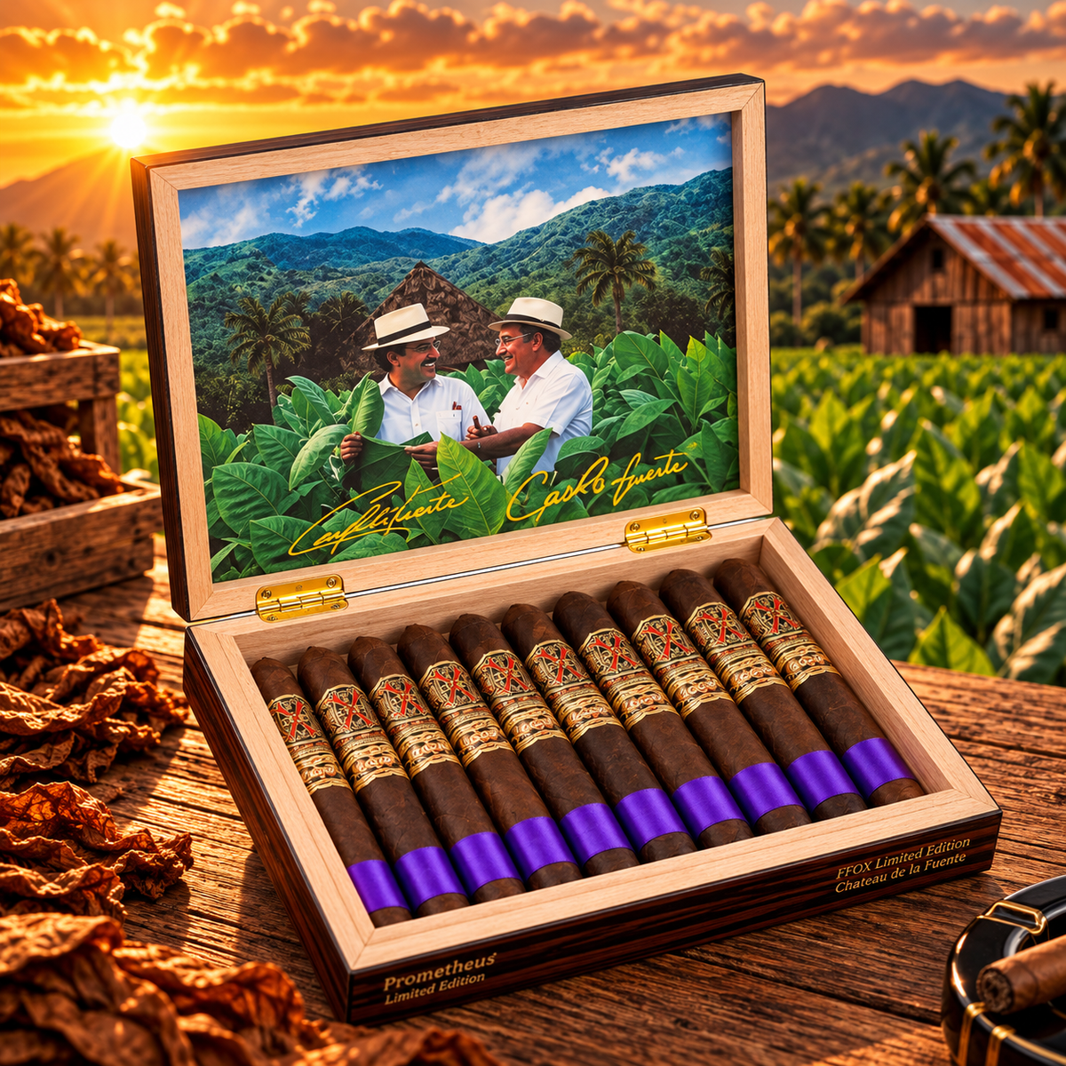 Fuente Fuente OpusX Carlito's X Rare Purple Diadema 54