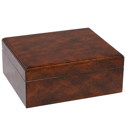 Arcadia Humidor for 50 Cigars in Cedar and Mahogany
