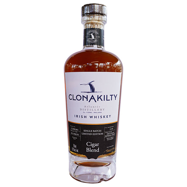 Clonakilty Cigar Blend Irish Whiskey 750ml - Single malt