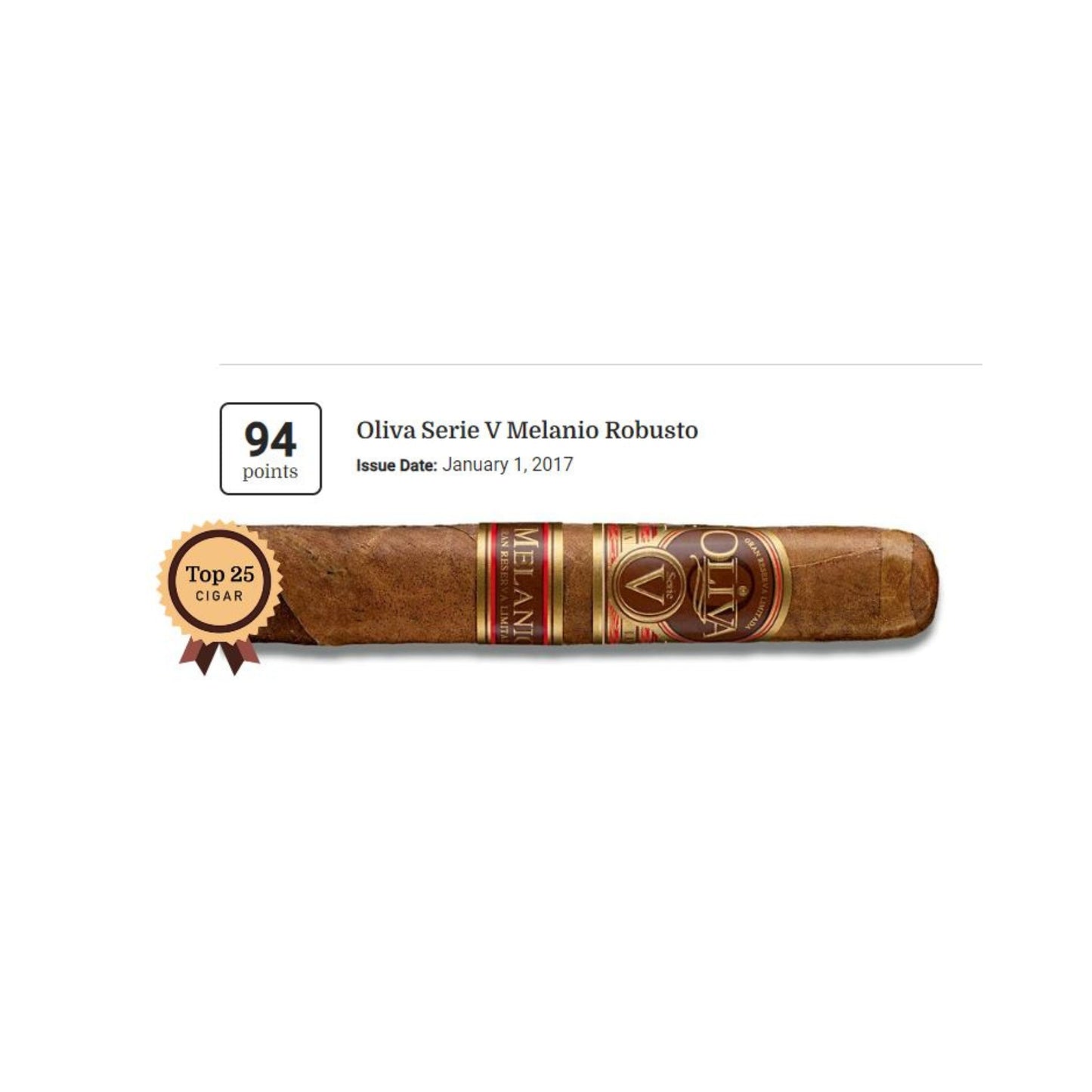 Olive Series V Melanio Robusto