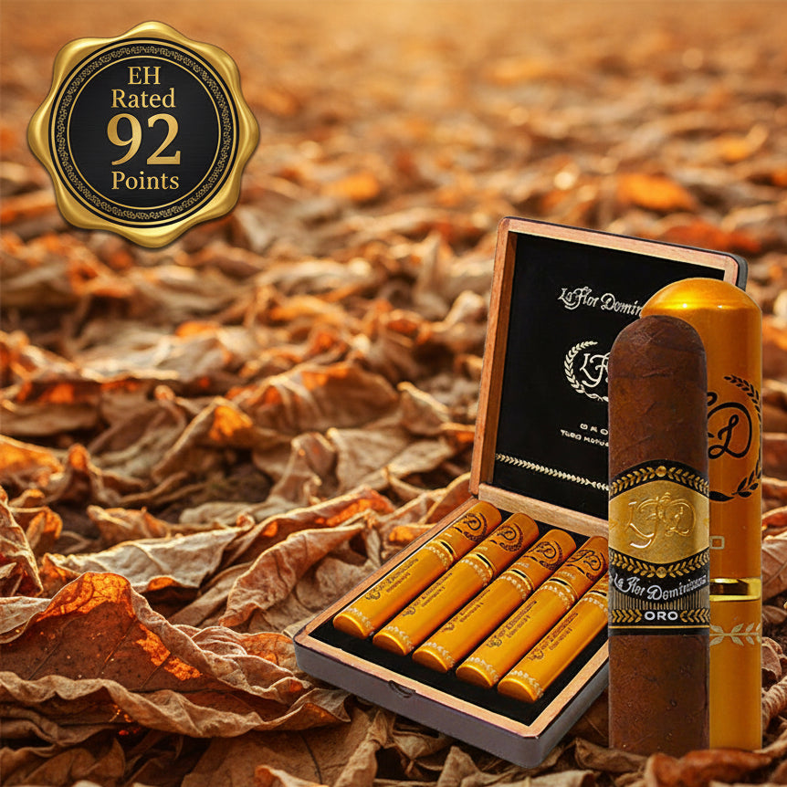 Cigarro La Flor dominicana La Flor Dominicana Oro Tubo Natural No.6