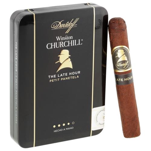 Davidoff Winston Churchill Late Hour Petit Panetela Tin