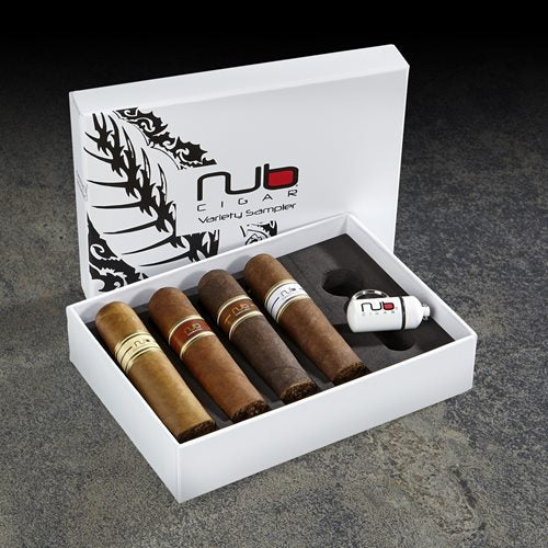 Nub Sampler de 4 Cigarros y un Cortador Tipo “Punch”