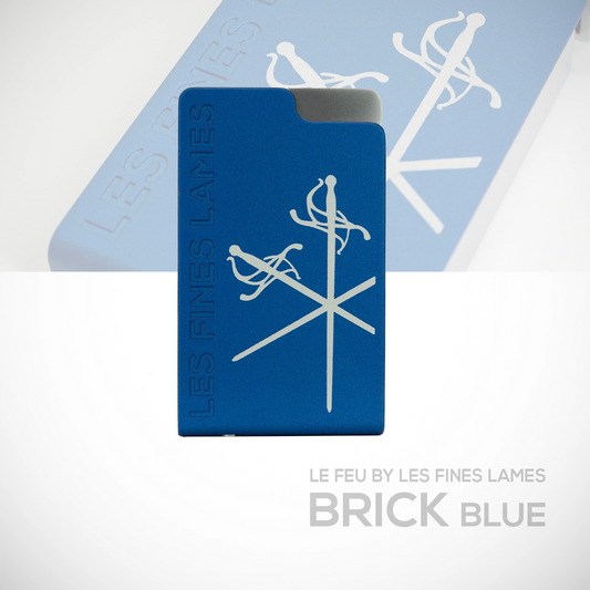 Les Fines Lames Le Feu BRICK Blue Lighter