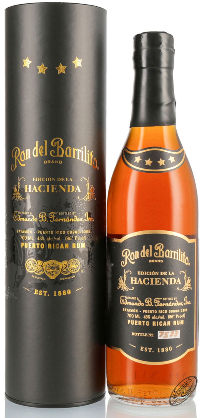 Ron del Barrilito 4 Estrellas 750ml