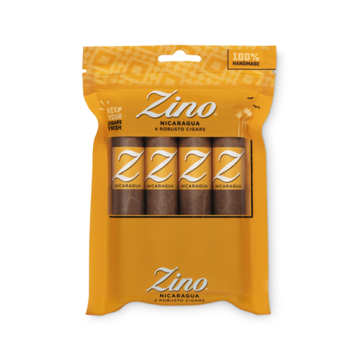 Zino Nicaragua Robusto Fresh Pack 4 Cigars