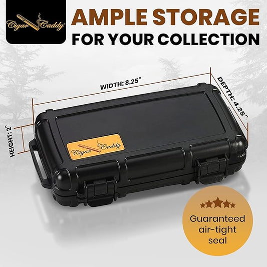 Cigarro Entre Humos Cigar Emporium Cigar Caddy Humidor de Viaje 5 Cigarros