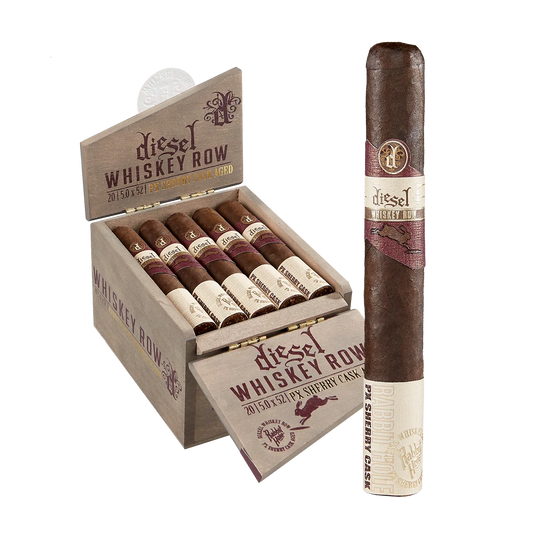 Diesel Whiskey Row PX Sherry Cask Robusto por AJ Fernandez