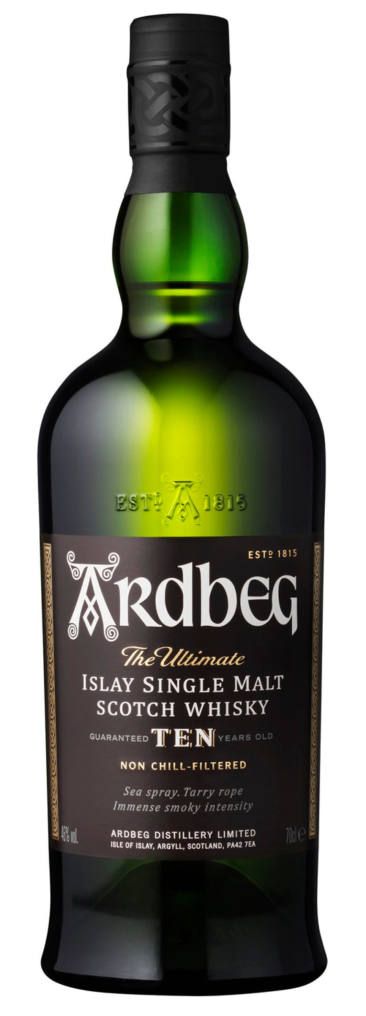 Ardbeg Ten Year Old Single Malt Scotch Whisky