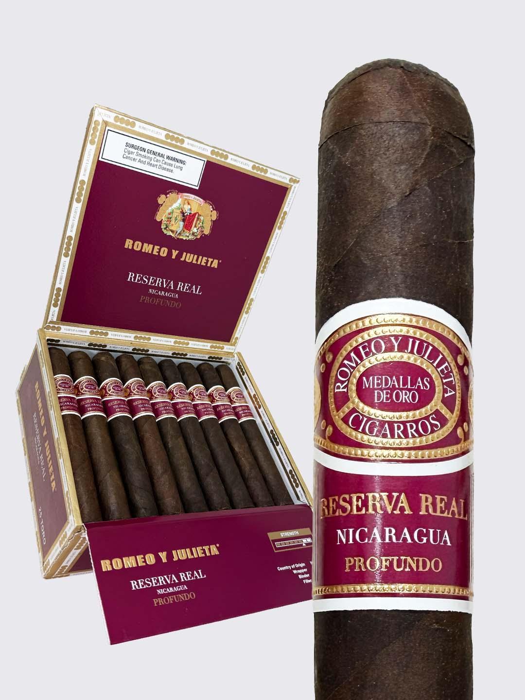 Romeo y Julieta Reserva Real Nicaragua Profundo Robusto