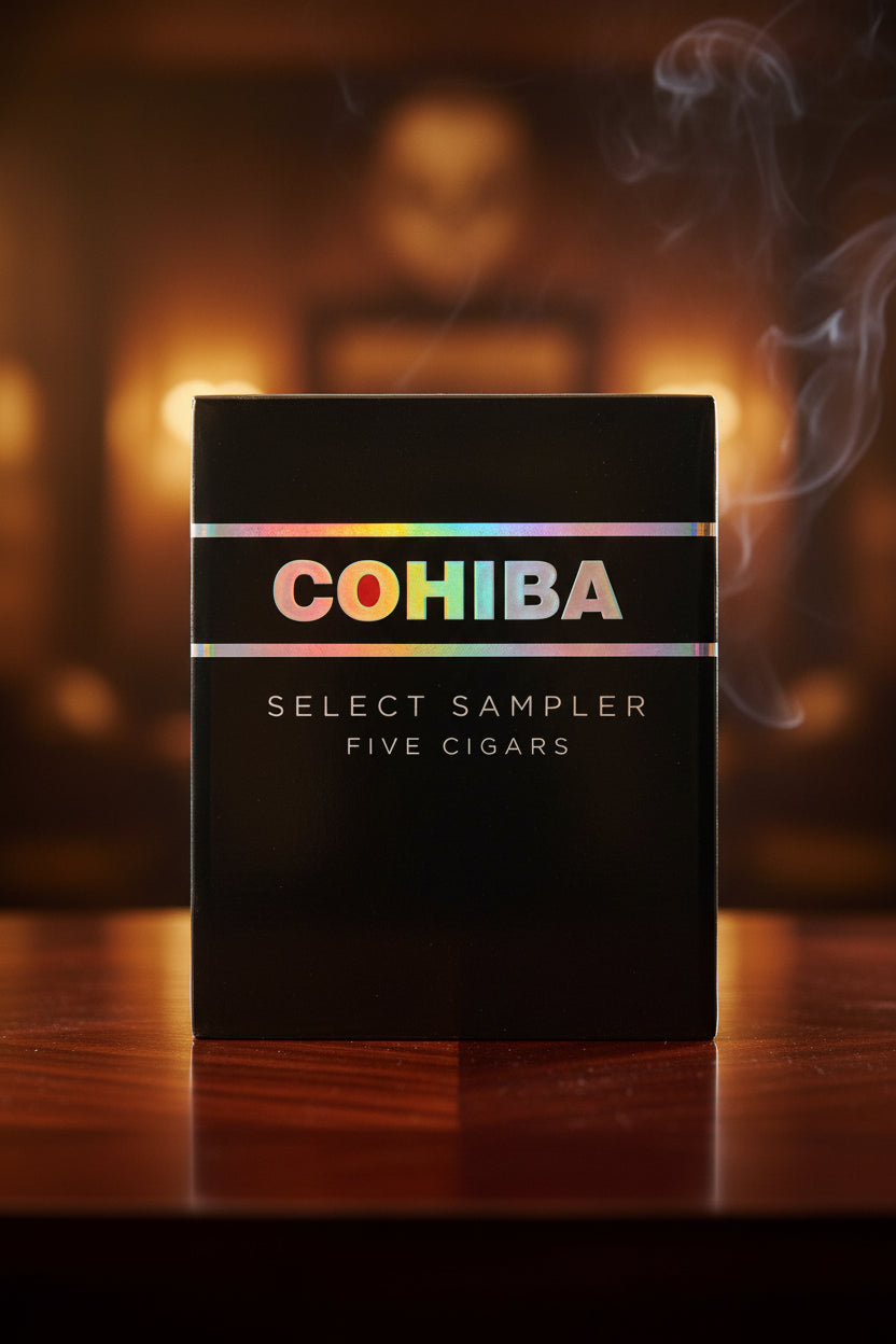 Cohiba Select Sampler 5 Cigars + Free Lighter