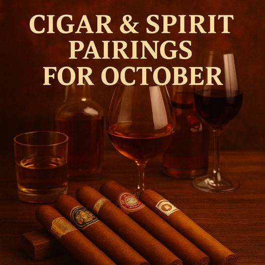 Cigar and Spirit Pairings for October