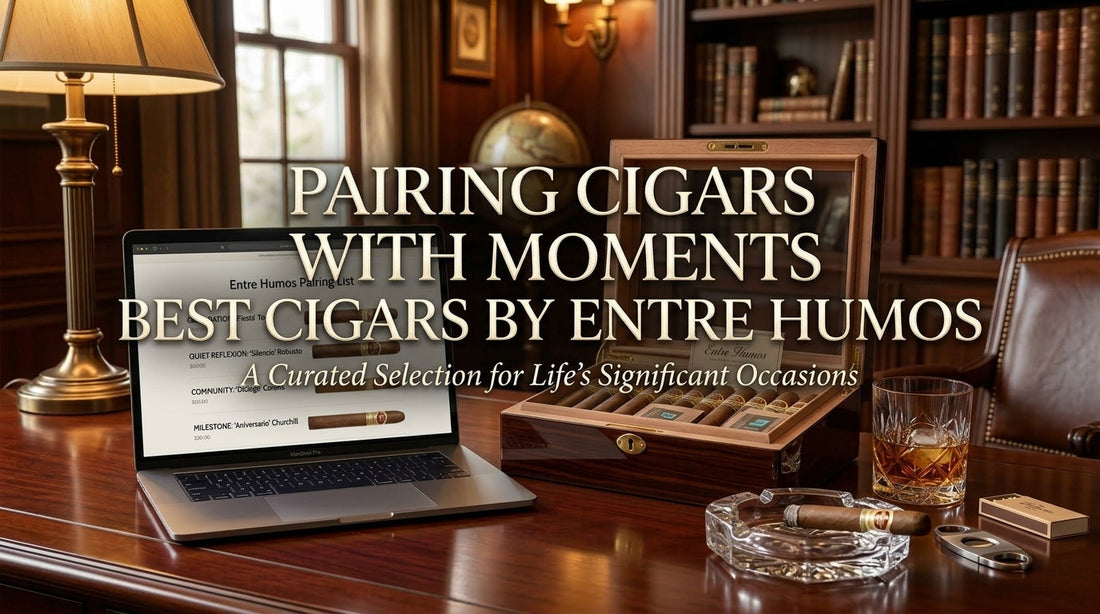 Pairing Cigars With Moments: Best Cigars by Entre Humos
