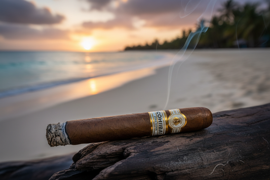 Smoking Cigars at the Beach
