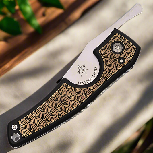 Le Petit- Brass Seigaiha