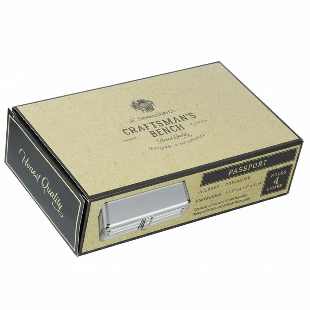 Craftman's Bench Passport Travel Humidor