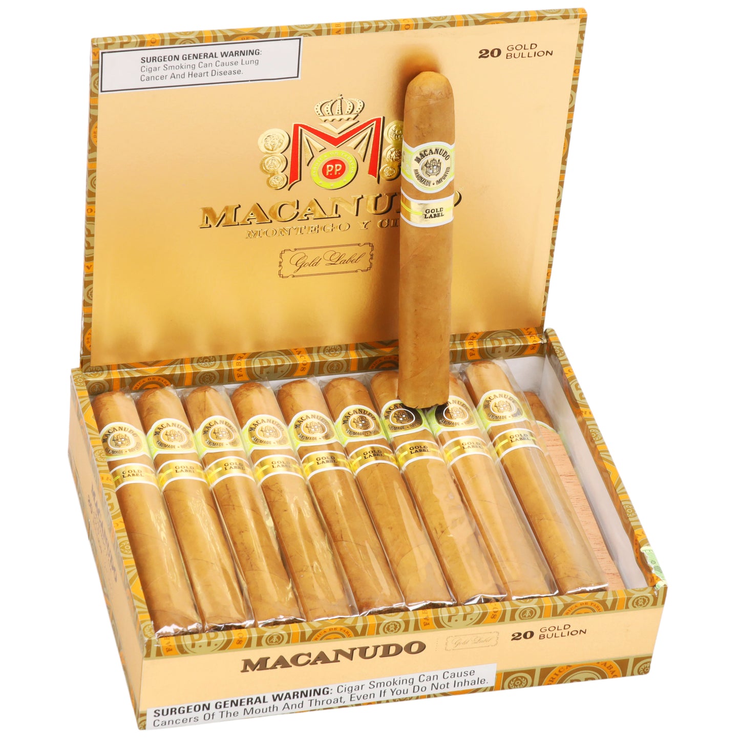 Macanudo Gold Label Bullion