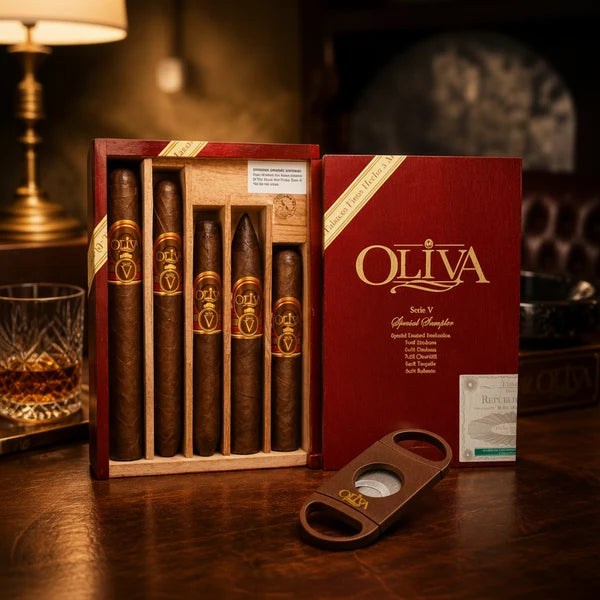 Oliva Series V Sampler + Cortador Gratis