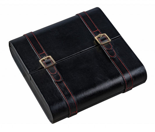 The Augustus Leather Travel Humidor