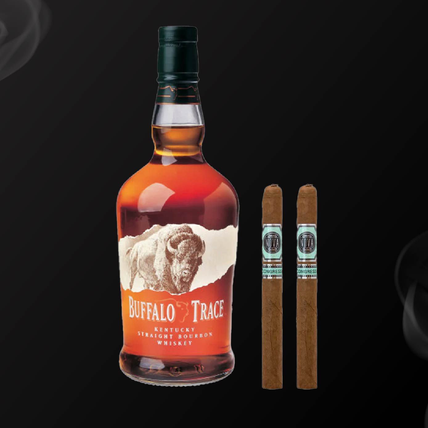 Combo #2: Buffalo Trace Bourbon & Nova Congress Lancero