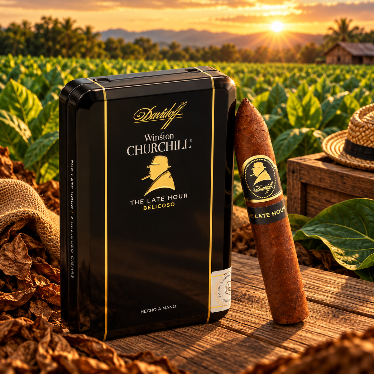 Davidoff Winston Churchill The Late Hour Belicoso Tin