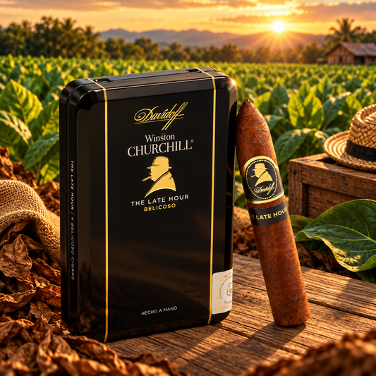 Davidoff Winston Churchill The Late Hour Belicoso Tin