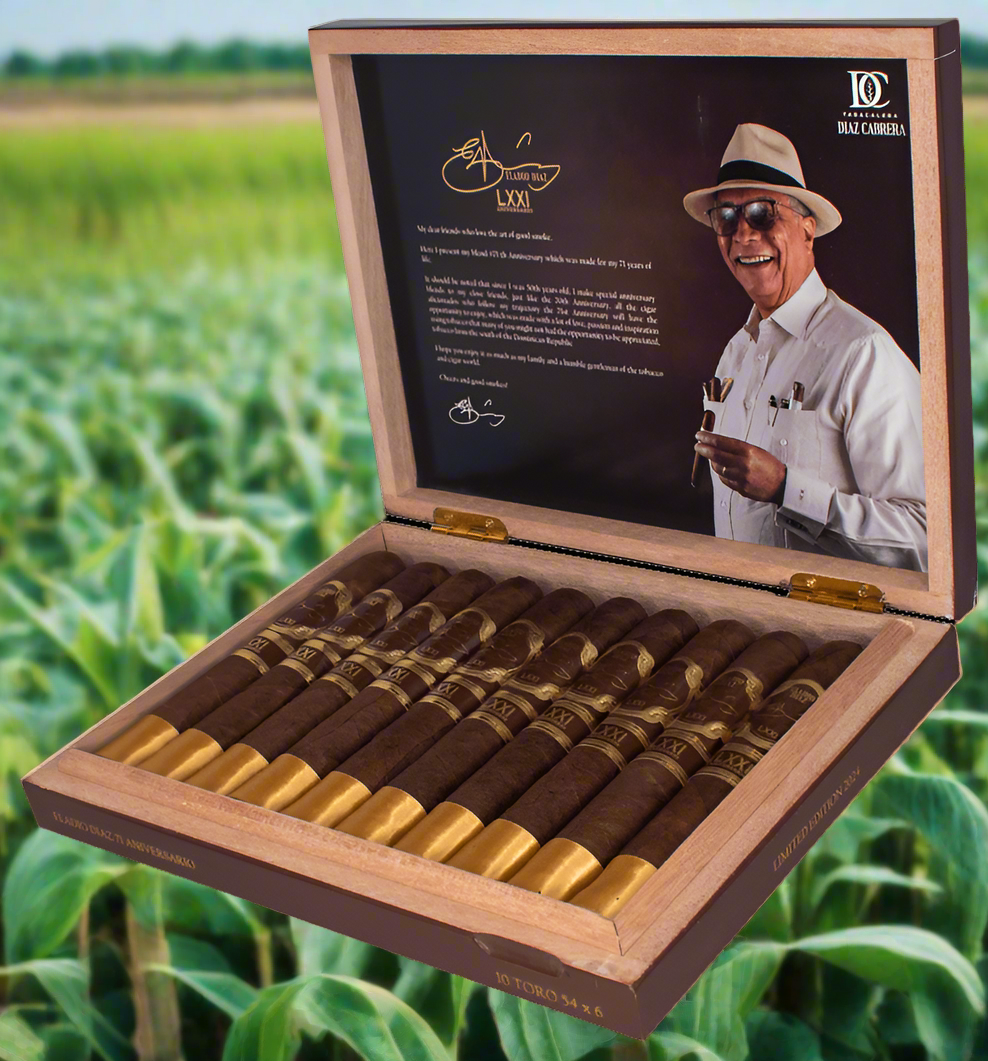 Eladio Díaz 71 Aniversario — box presentation
