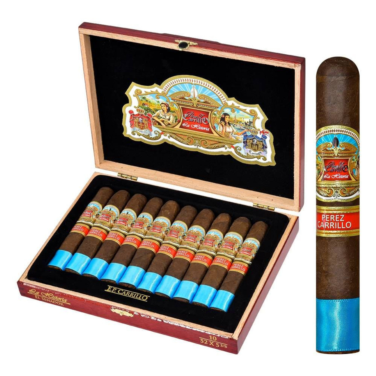 E.P. Carrillo La Historia El Senador Robusto