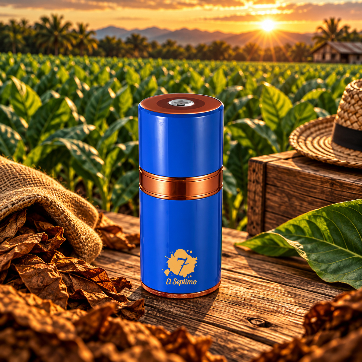El Septimo Large Travel Tube with Holes