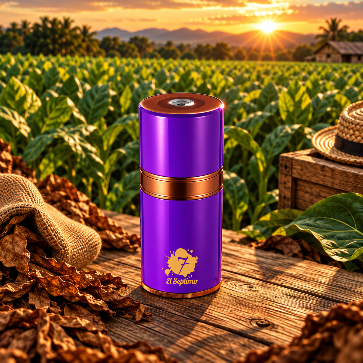 El Septimo Large Travel Tube with Holes