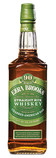 Ezra Brooks Straight Rye Whiskey 750ML