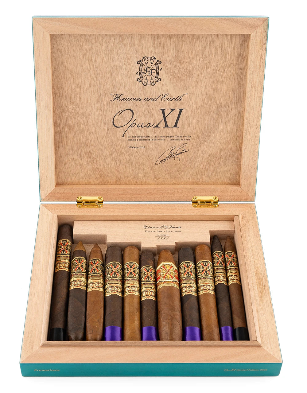 Fuente Fuente OpusX OPUSXI 2026 Edition – 11 Heaven & Earth Cigars