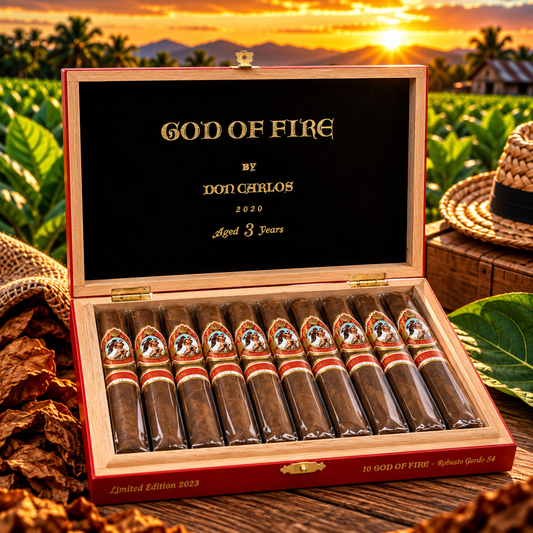 God of Fire by Don Carlos Robusto Gordo 54