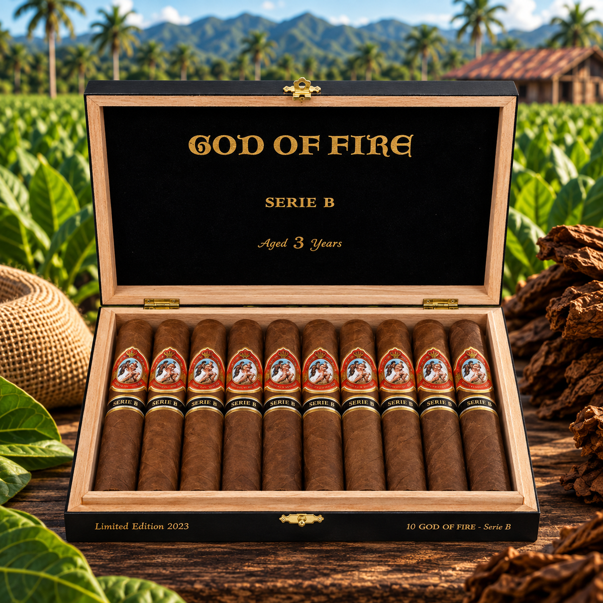 God of Fire Serie B Robusto Gordo 54