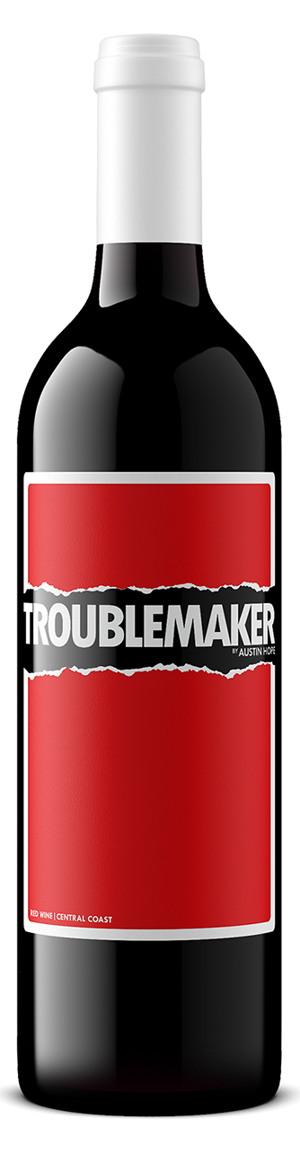 Troublemaker Red Blend por Austin Hope 750ml