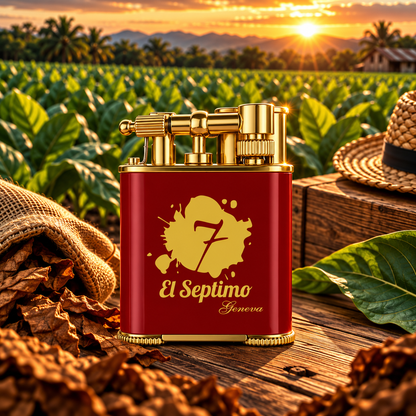 El Septimo Double-Jet Torch Lighter & Punch