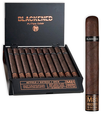 Blackened M81 de Drew Estate Corona Doble