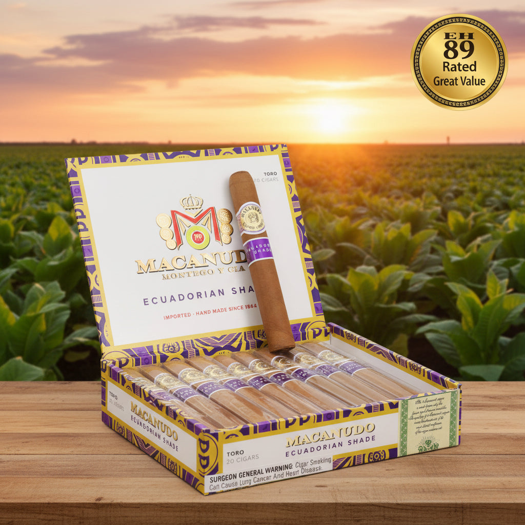 Macanudo Ecuadorian Shade Robusto