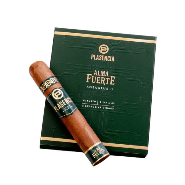 Plasencia Alma Fuerte Colorado Claro Robustus II 5 Pack