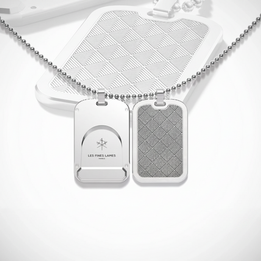 Les Fines Lames Silver Leaves/ Collar Cortador