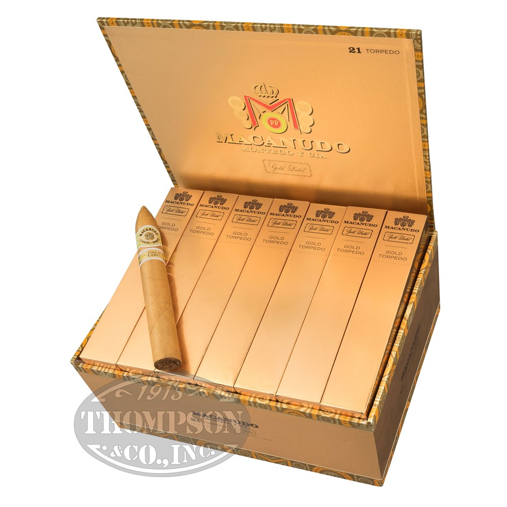 Macanudo Gold Label Torpedo 2025