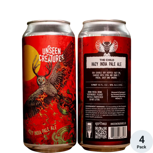 Unseen Creatures The Child IPA 16oz