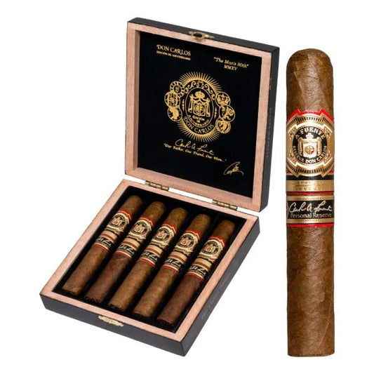 Gift 5 Pack Arturo Fuente Don Carlos Personal Reserve Robusto