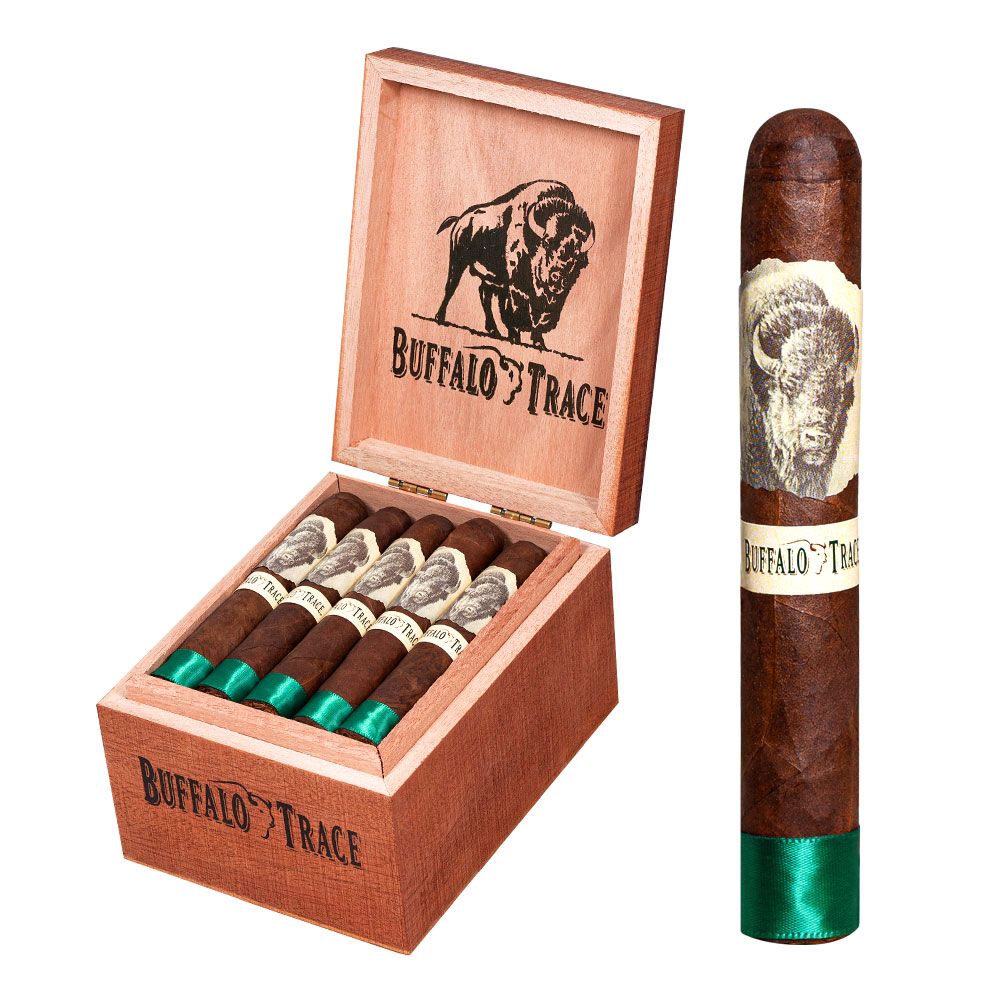 Combo Buffalo Trace Bourbon & Buffalo Trace Robusto