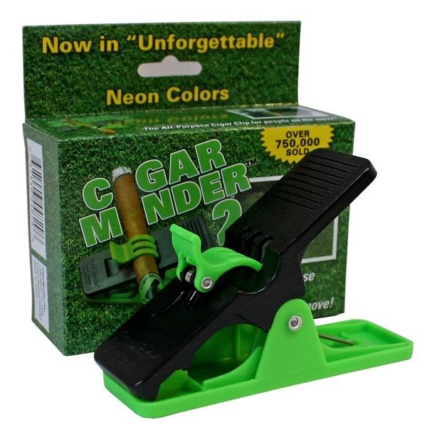 Cigar Minder - Green and Black